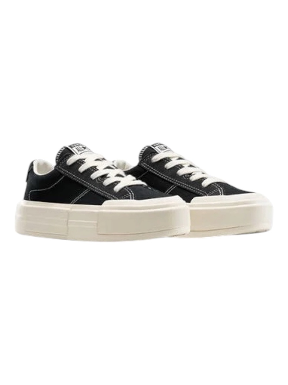 Converse All Star Cruise Low Top Platform Sneakers in Black and Cream 5.5 - Picture 2 of 12